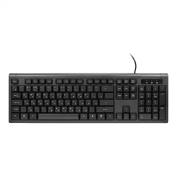 Keyboard Inter-Tech KM-3149R Mouse included Home USB QWERTY