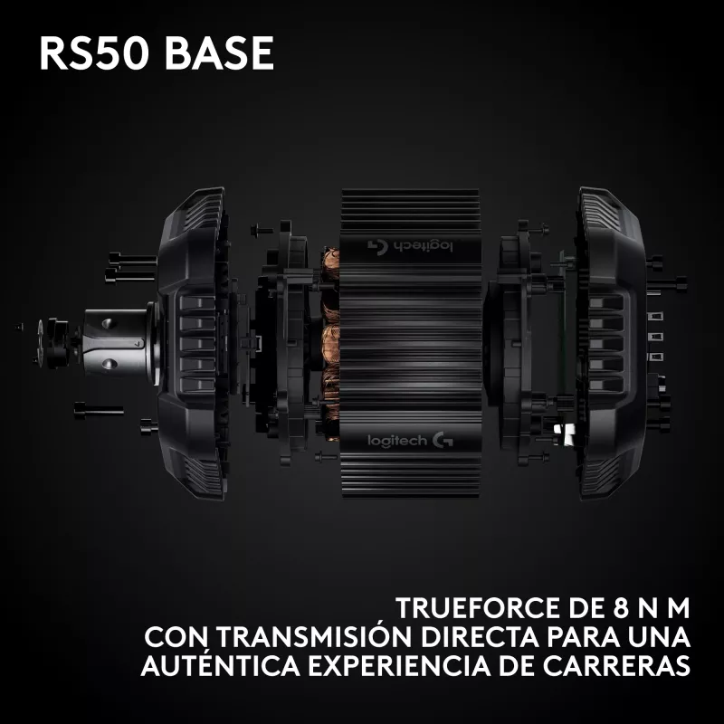 Logitech G RS50 System - Steering Wheel - Wired