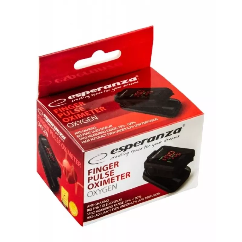 Pulse Oximeter Esperanza ECO001 Black