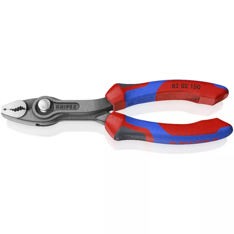 TwinGrip Frontgreifzange 82 02 150 (Red/Blue, Length 150mm)
