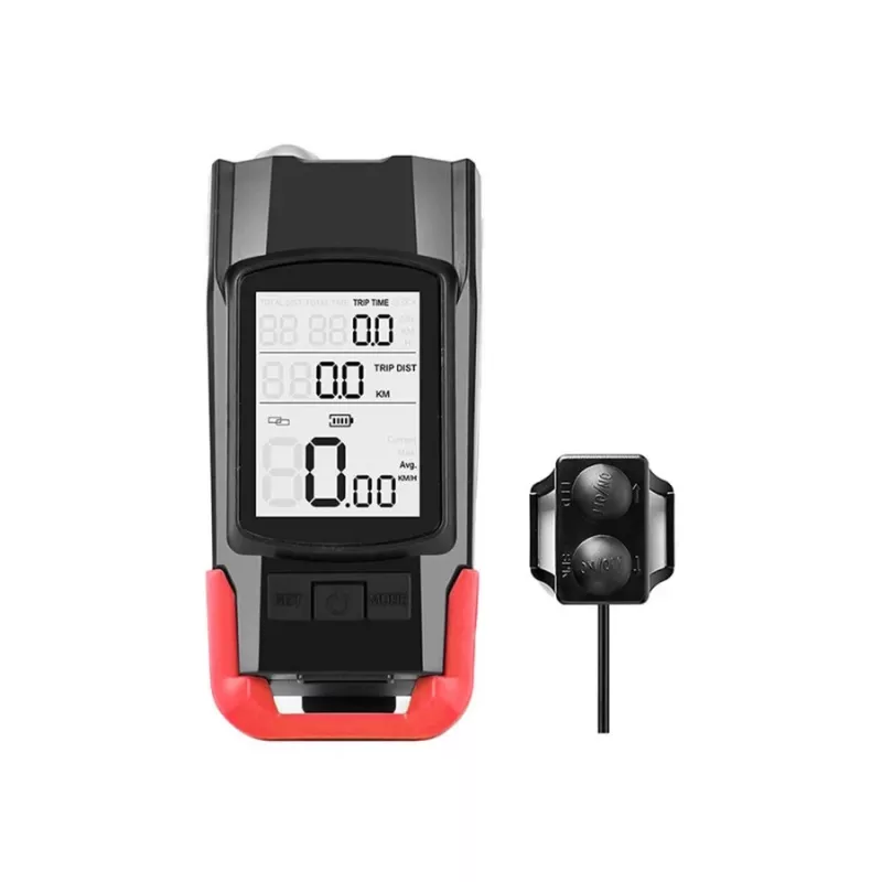 Extralink Bicycle Light Set with Speedometer + Rear Light