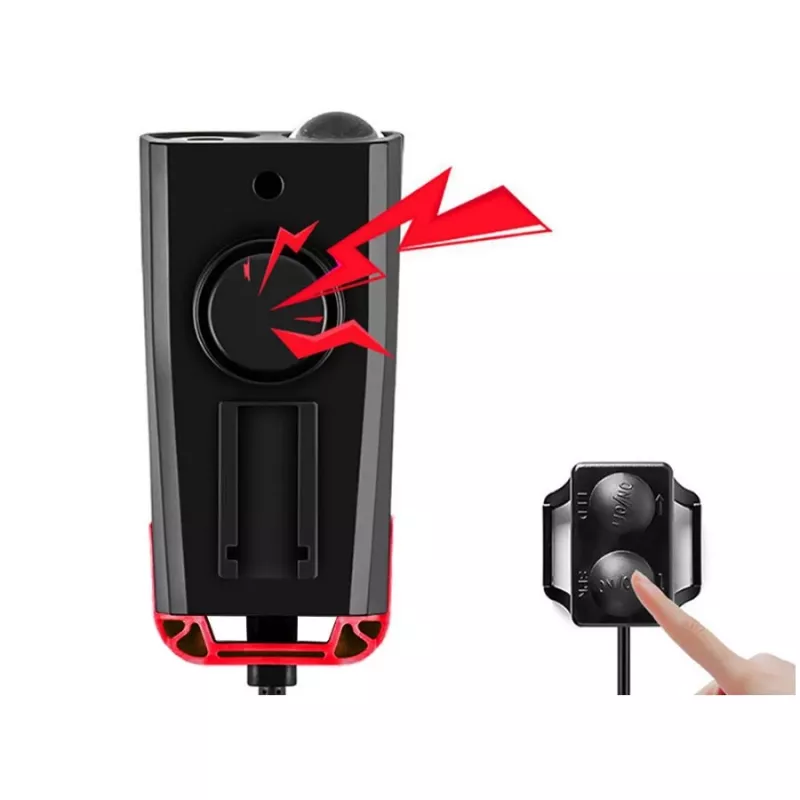 Extralink Bicycle Light Set with Speedometer + Rear Light