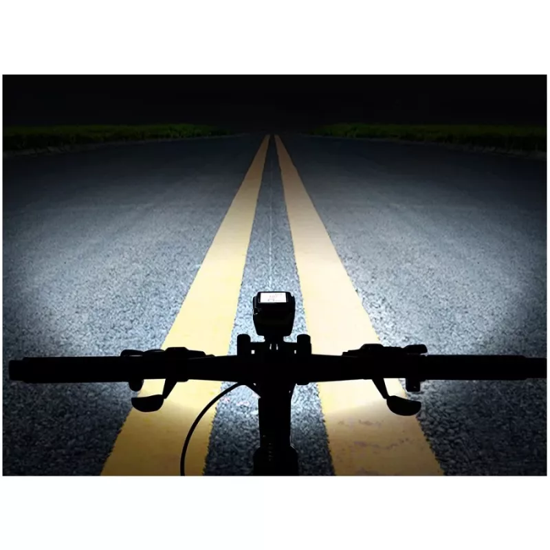Extralink Bicycle Light Set with Speedometer + Rear Light