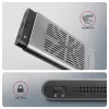 External enclosure AXAGON EEM2-20GD USB-C 20 Gbps for two M.2 NVMe SSDs with hardware cloning