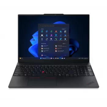 Lenovo ThinkPad E16 Gen 3 Laptop, Intel Core Ultra 7 256V, 16GB RAM, 512GB SSD, 16 inch WUXGA, Windows 11 Pro, Black