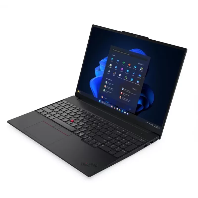 Lenovo ThinkPad E16 Gen 3 Laptop, Intel Core Ultra 7 256V, 16GB RAM, 512GB SSD, 16 inch WUXGA, Windows 11 Pro, Black