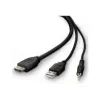 KVM cable Belkin F1DN1CCBL — HDMI to USB A/B with audio, USB keyboard/mouse ports, 3 m