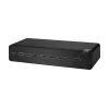KVM switch Belkin F1DN208KVM-UN-4 — 8-port dual-head HDMI/DisplayPort, USB keyboard & mouse, 4K@60Hz, rack-mount, black