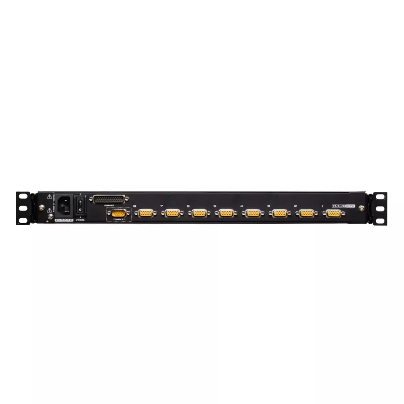 ATEN 8-Port 17 inch LCD KVM Switch (USB - PS/2 VGA) with USB Peripheral port