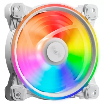 XPG HURRICANE 120 ARGB PWM White, Fan, 12 cm, 600 RPM, 2000 RPM, White