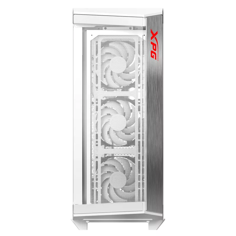 XPG BATTLECRUISER II ST Mid-Tower White, Midi Tower, PC, White, ATX, EATX, micro ATX, Mini-ITX, Stainless steel, Gaming