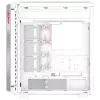 XPG BATTLECRUISER II ST Mid-Tower White, Midi Tower, PC, White, ATX, EATX, micro ATX, Mini-ITX, Stainless steel, Gaming
