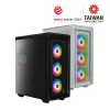 XPG BATTLECRUISER II ST Mid-Tower White, Midi Tower, PC, White, ATX, EATX, micro ATX, Mini-ITX, Stainless steel, Gaming