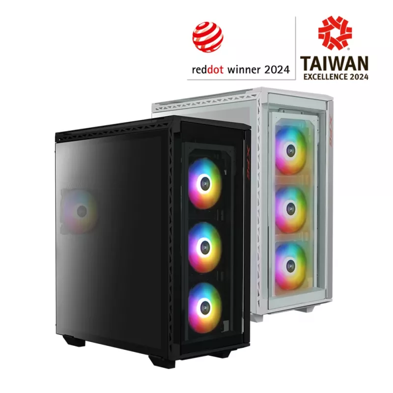 XPG BATTLECRUISER II ST Mid-Tower White, Midi Tower, PC, White, ATX, EATX, micro ATX, Mini-ITX, Stainless steel, Gaming
