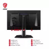 MSI MPG 271QRXDE QD-OLED computer monitor 67.3 cm (26.5 inch) 2560 x 1440 pixels Wide Quad HD Black