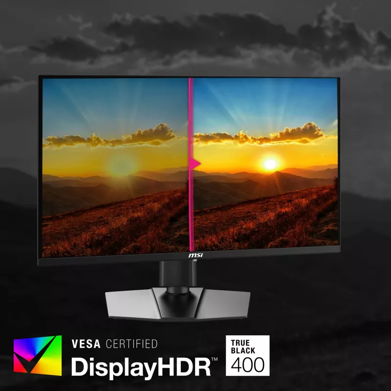 MSI MPG 271QRXDE QD-OLED computer monitor 67.3 cm (26.5 inch) 2560 x 1440 pixels Wide Quad HD Black