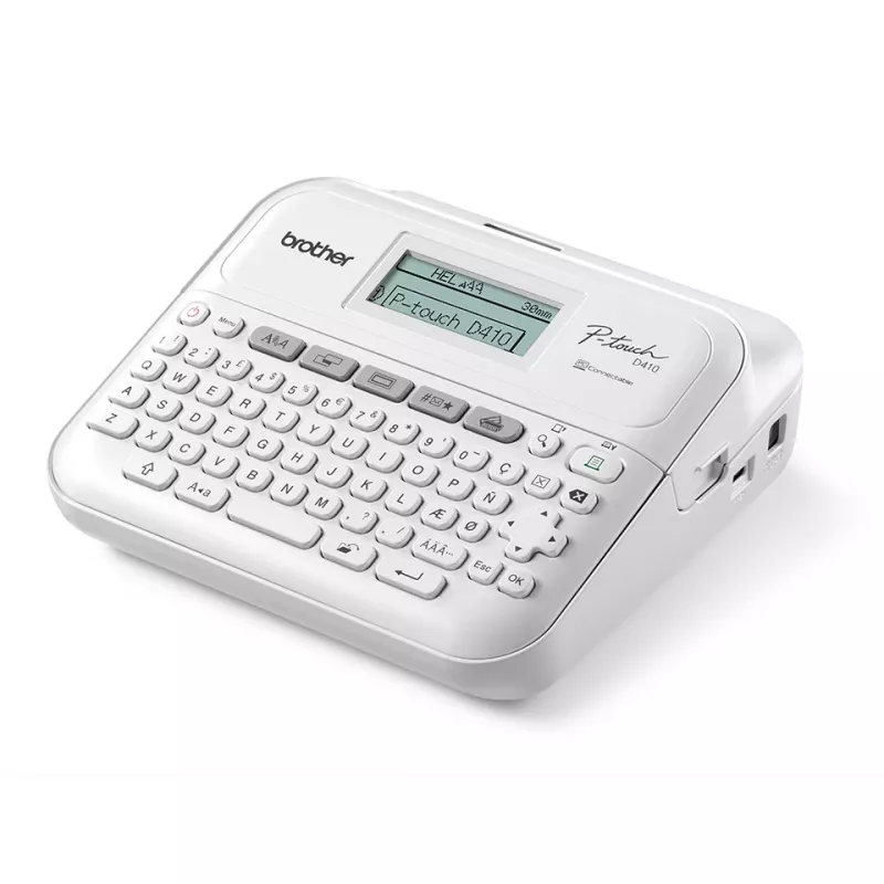 Brother PT-D410VP label printer ZINK (Zero-Ink) 180 x 180 DPI Wired TZe QWERTY