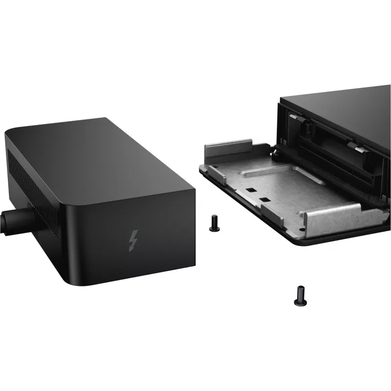 DELL Thunderbolt™ Dock – WD22TB4, Docking, Thunderbolt, 10,100,1000 Mbit/s, Black, 5120 x 2880 pixels, DC