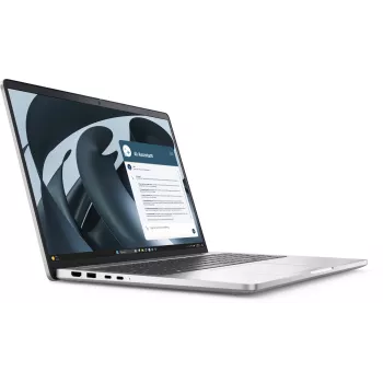 DELL Pro 16 Plus PB16255 Copilot+ PC AMD Ryzen™ AI 7 350 Laptop 40.6 cm (16 inch) Full HD+ 32 GB LPDDR5x-SDRAM 512 GB SSD Wi-Fi 7 (802.11be) Windows 11 Pro German Platinum, Silver