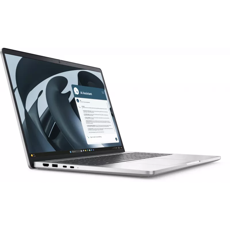 DELL Pro 16 Plus PB16255 Copilot+ PC AMD Ryzen™ AI 7 350 Laptop 40.6 cm (16 inch) Full HD+ 32 GB LPDDR5x-SDRAM 512 GB SSD Wi-Fi 7 (802.11be) Windows 11 Pro German Platinum, Silver