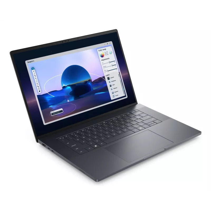 DELL Pro Max 16 Premium MA16250 Intel Core Ultra 7 265H Mobile workstation 40.6 cm (16 inch) Full HD+ 32 GB LPDDR5x-SDRAM 1 TB SSD NVIDIA RTX PRO 1000 Blackwell Wi-Fi 7 (802.11be) Windows 11 Pro German Black