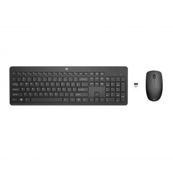 HP 230 Wireless Mouse and Keyboard Combo, Black, Mouse included