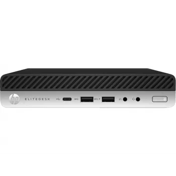 T1A HP EliteDesk 800 G5 Refurbished Intel® Core™ i5 i5-9500 8 GB DDR4-SDRAM 256 GB SSD Windows 11 Pro Mini PC Black, Silver