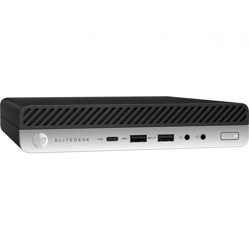 T1A HP EliteDesk 800 G5 Refurbished Intel® Core™ i5 i5-9500 8 GB DDR4-SDRAM 256 GB SSD Windows 11 Pro Mini PC Black, Silver