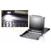 ATEN CL5708N rack console 48.3 cm (19 inch) Black 1U