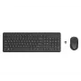 Wireless keyboard and mouse combo HP 330 — full-size keyboard, RF wireless, black, mouse included