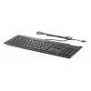 Wired Full-size HP Business Slim v2 Smartcard Keyboard USB, 1.8 m cable, black