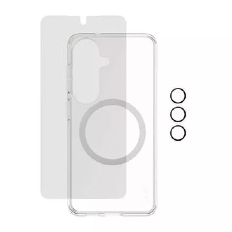PanzerGlass CR67643 mobile phone case 16 cm (6.3 inch) Cover Black, Transparent
