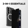 PanzerGlass CR67643 mobile phone case 16 cm (6.3 inch) Cover Black, Transparent