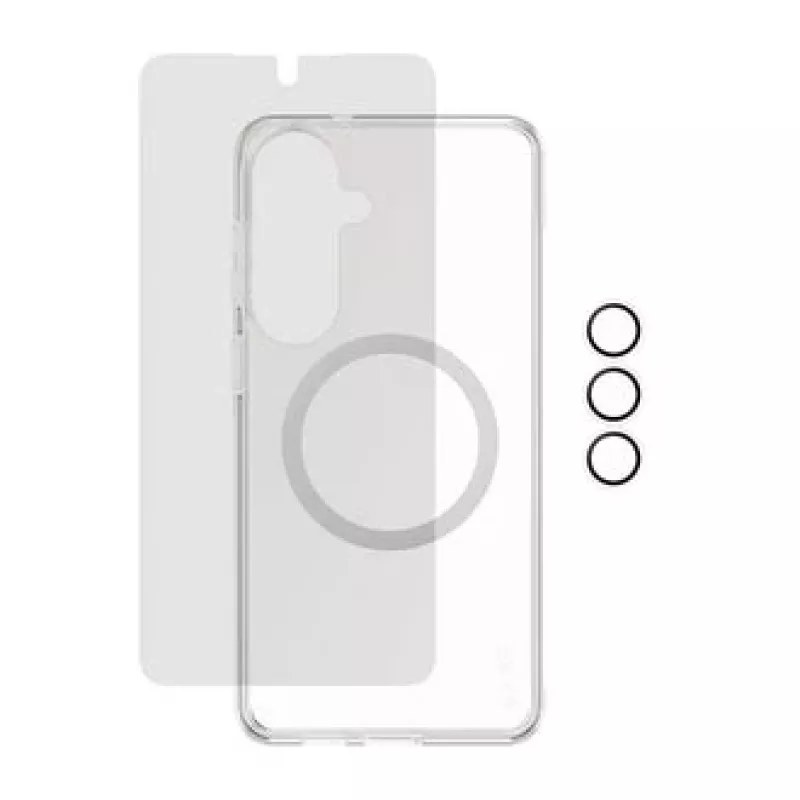 PanzerGlass CR94821 mobile phone case 17 cm (6.7 inch) Cover Black, Transparent