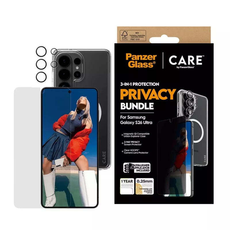 PanzerGlass CR71355 mobile phone case 17.5 cm (6.9 inch) Cover Transparent