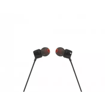 JBL Tune 110 BLACK, Wired, 20 - 20000 Hz, Music, Headset, Black