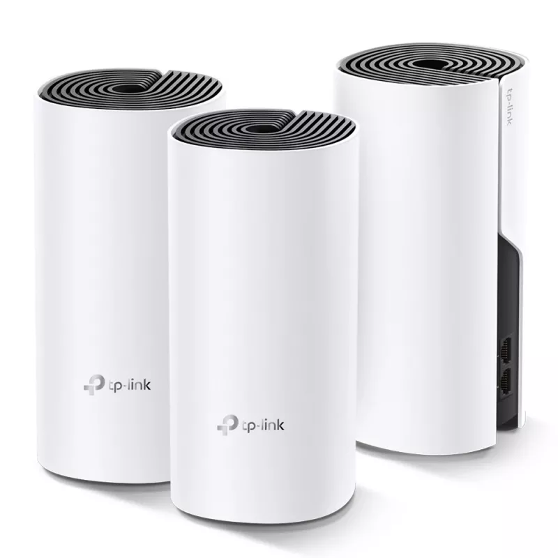 TP-Link AC1200 Whole-Home Mesh Wi-Fi System(3-pack), White, Internal, Mesh system, Power, Status, Dual-band (2.4 GHz / 5 GHz), Wi-Fi 5 (802.11ac)