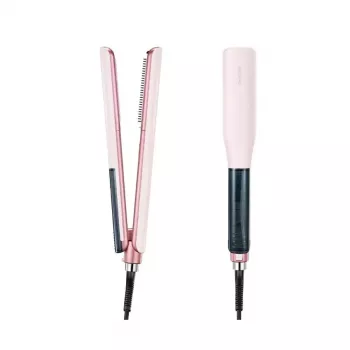 Dreame AuraSteam Straight Steam hair straightener, pink