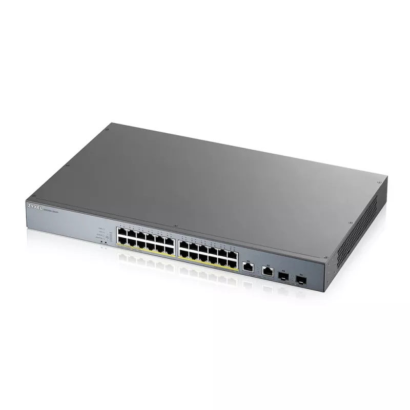 Zyxel GS1350-26HP-EU0101F network switch Managed L2 Gigabit Ethernet (10/100/1000) Power over Ethernet (PoE) Grey
