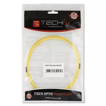 Techly SC/SC Monomode 9/125 OS2 5m Fiber Optics Cable, 5 m, OS2, SC, SC