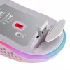 Mars Gaming MMW3W, Wireless Gaming Mouse, RGB Flow, Ultralight 79g, 3200DPI, White