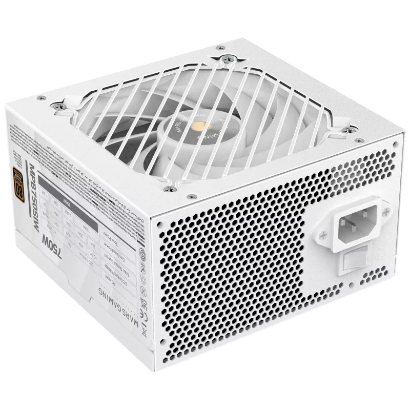 Mars Gaming MPB750SIW power supply unit 750 W 24-pin ATX ATX White