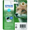 Epson Fox Singlepack Cyan T1282 DURABrite Ultra Ink, Cyan, 1 pc(s)