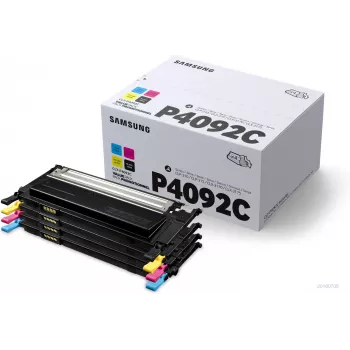 Samsung CLT-P4092C 4-pack Black/Cyan/Magenta/Yellow Toner Cartridges