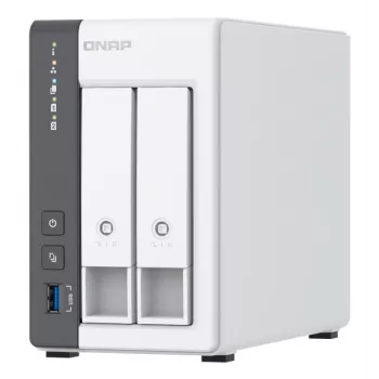 QNAP TS-216G NAS/storage server Tower Cortex-A Cortex-A55 4 GB HDD White