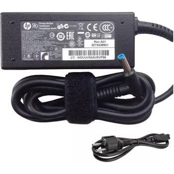 HP 45W Smart AC Adapter, Laptop, Indoor, 90-265 V, 47/63 Hz, 45 W, 8 A