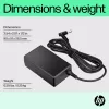 HP 65W Smart AC Adapter, Compatible with HP ProBook 440 G6 Notebook PC; HP ProBook 450 G6 Notebook PC; HP ProBook x360 11..., Business, 5 - 35 °C, -20 - 85 °C, CCC, CE, BSMI, 47 mm