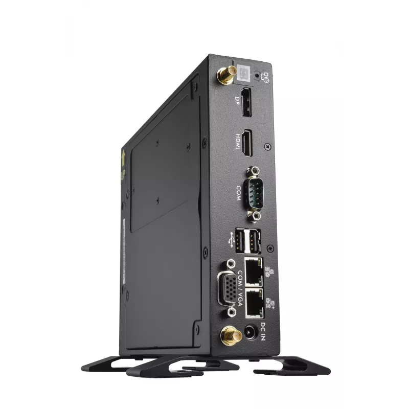 Shuttle XPC slim Barebone DS50U, Intel Celeron 7305, 2x LAN (1x 2.5Gbit ,1x 1Gbit), 1xCOM,1xHDMI,1xDP, 1x VGA, fanless, 24/7 permanent operation