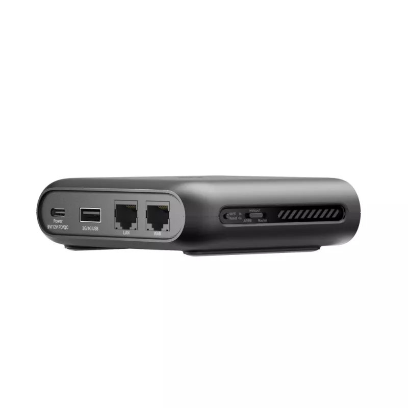 TP-Link AX1500 Wi-Fi 6 Travel Router, Wi-Fi 6 (802.11ax), Dual-band (2.4 GHz / 5 GHz), Ethernet LAN, Black, Portable router