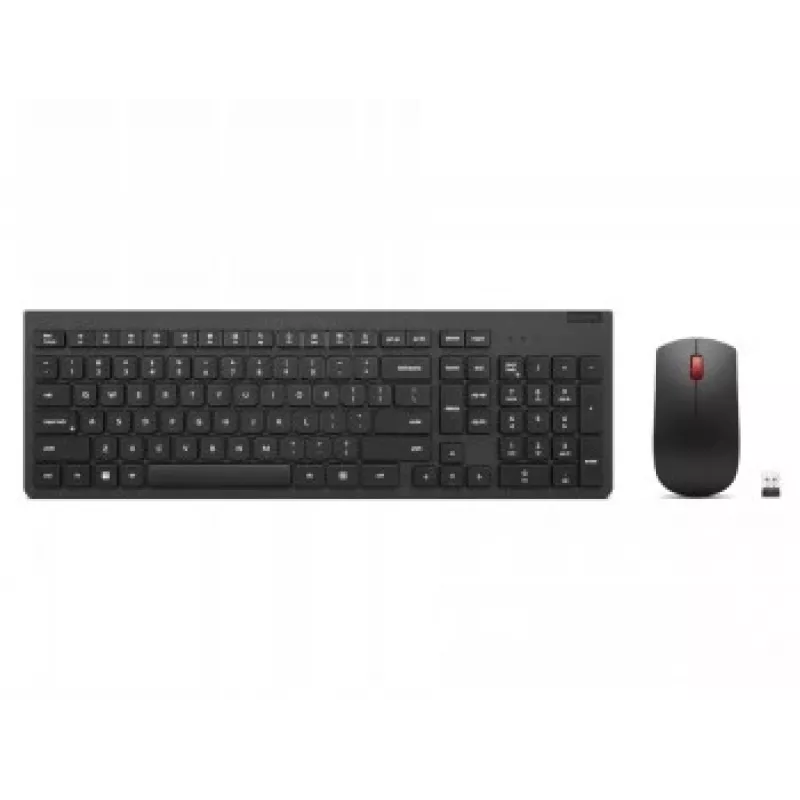 Wireless Keyboard and Mouse Lenovo 4X31N50746 QWERTY US English Black
